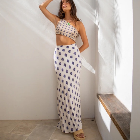 VRG GRL Ray Of Sun Bias Cit Dress Soleil - Picture 1 of 4